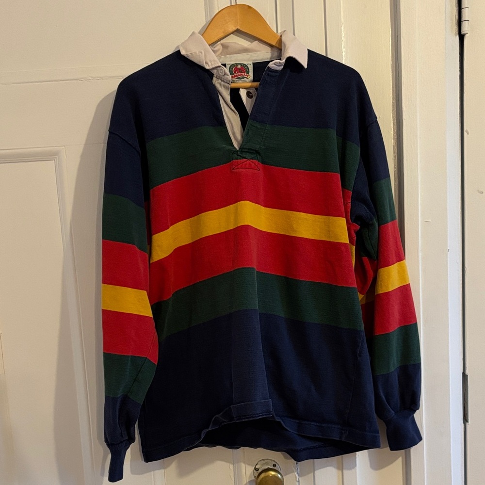 Striped Barbarian rugby sweater